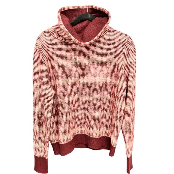 🎩🗝️NWT $119 Aventra Fired Brick Paragon Sweater - Large - Picture 6 of 10